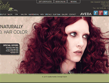 Tablet Screenshot of giadasalonspa.com